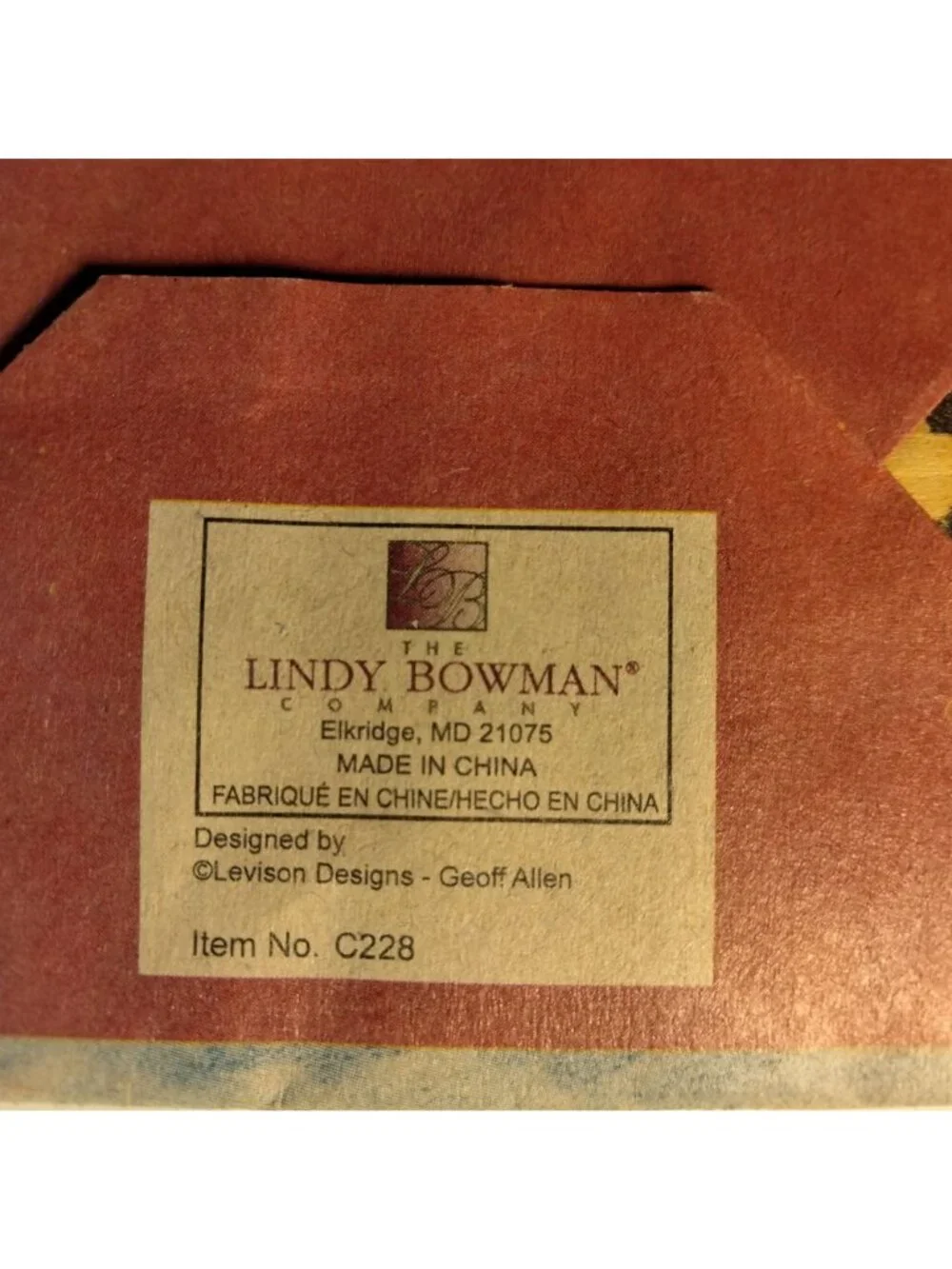Lindy Bowman Holiday Gift Bag With Snowman Beagle Reindeer